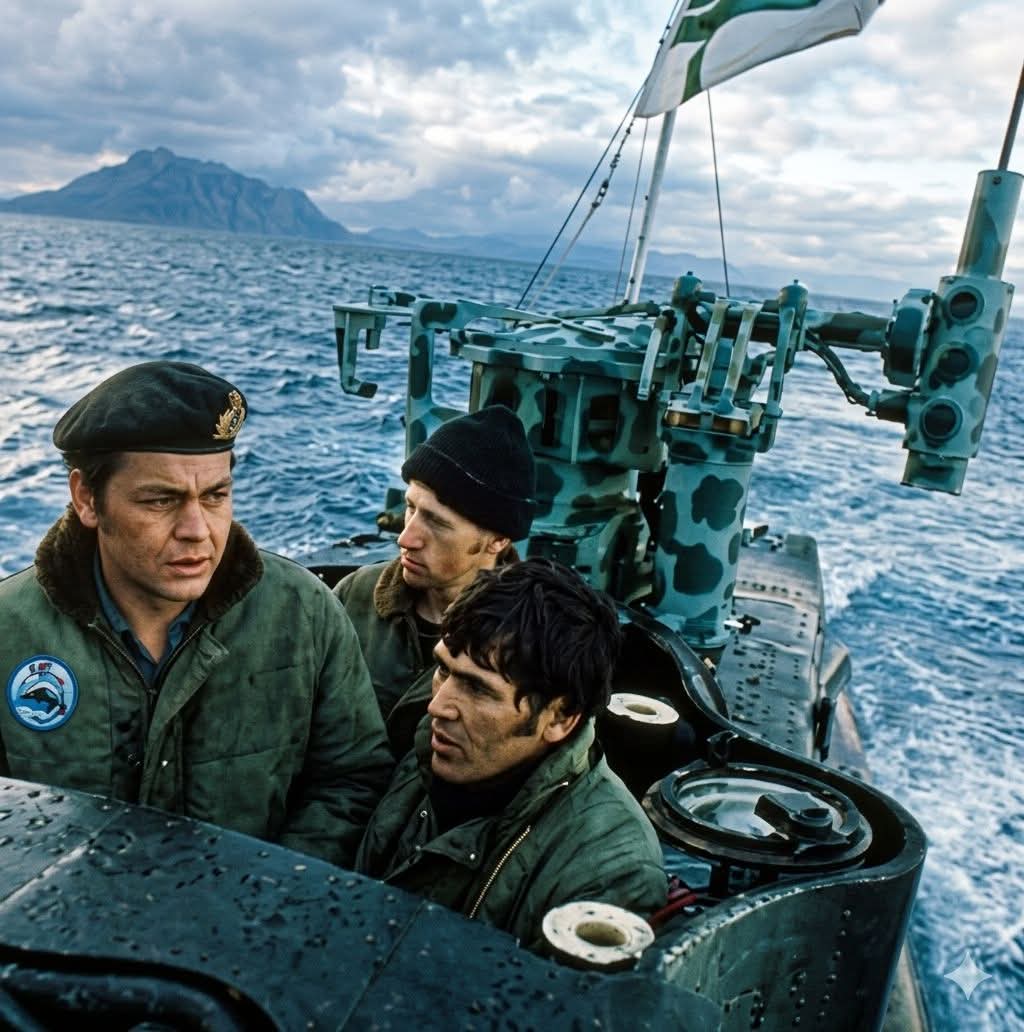 Family visiting a submarine museum